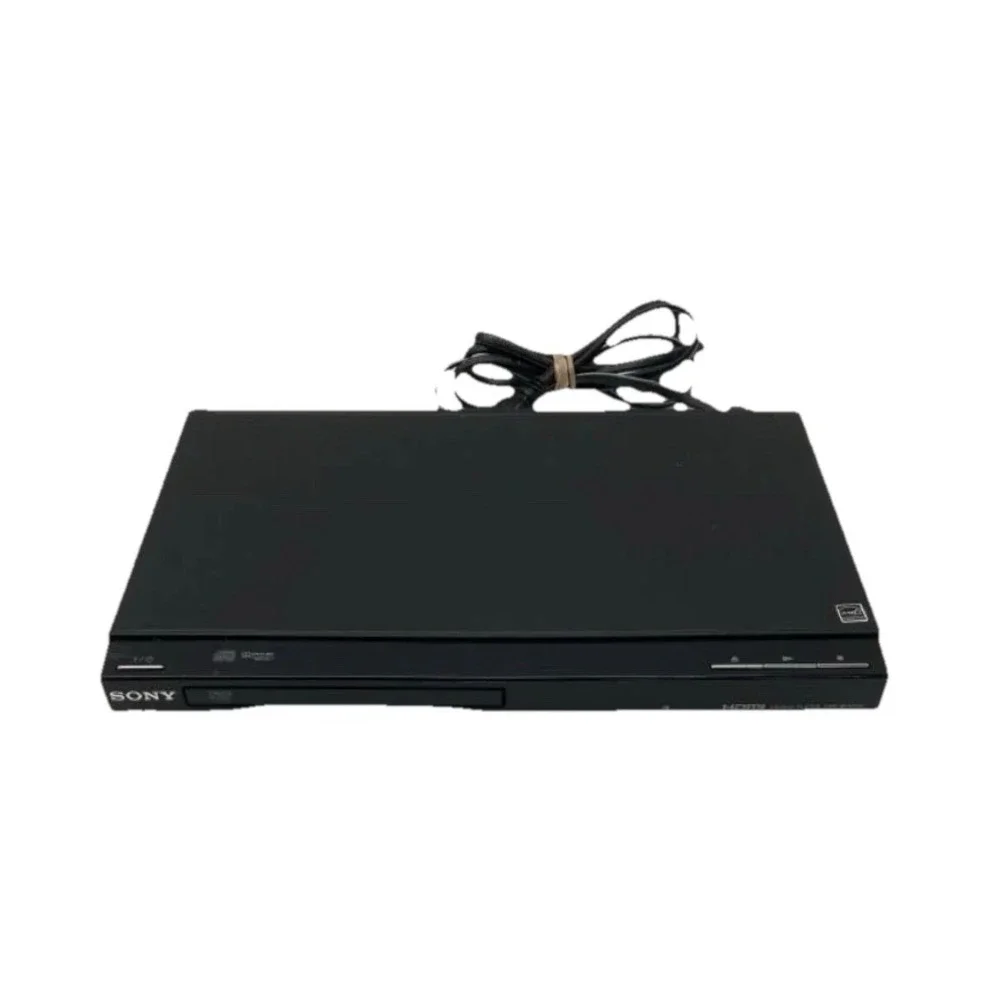 Sony DVP-SR500H‎ CD DVD Player HDMI 1080p Upscaling Black Compact Home Theater